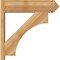 Ekena Millwork Westlake Rough Sawn Arts and Crafts Outlooker, Western Red Cedar, 8"W x 30"D x 30"H OUT08X30X30WTL03RWR - alternate 2